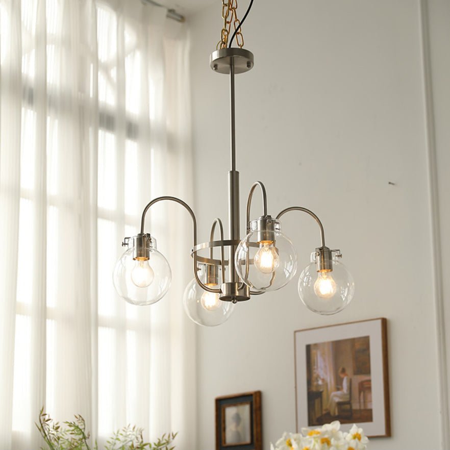 Verinyra Premium Nordic Art Glass Metal Chandelier - Lamp Outdoor