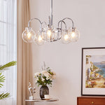 Verinyra Premium Nordic Art Glass Metal Chandelier - Lamp Outdoor