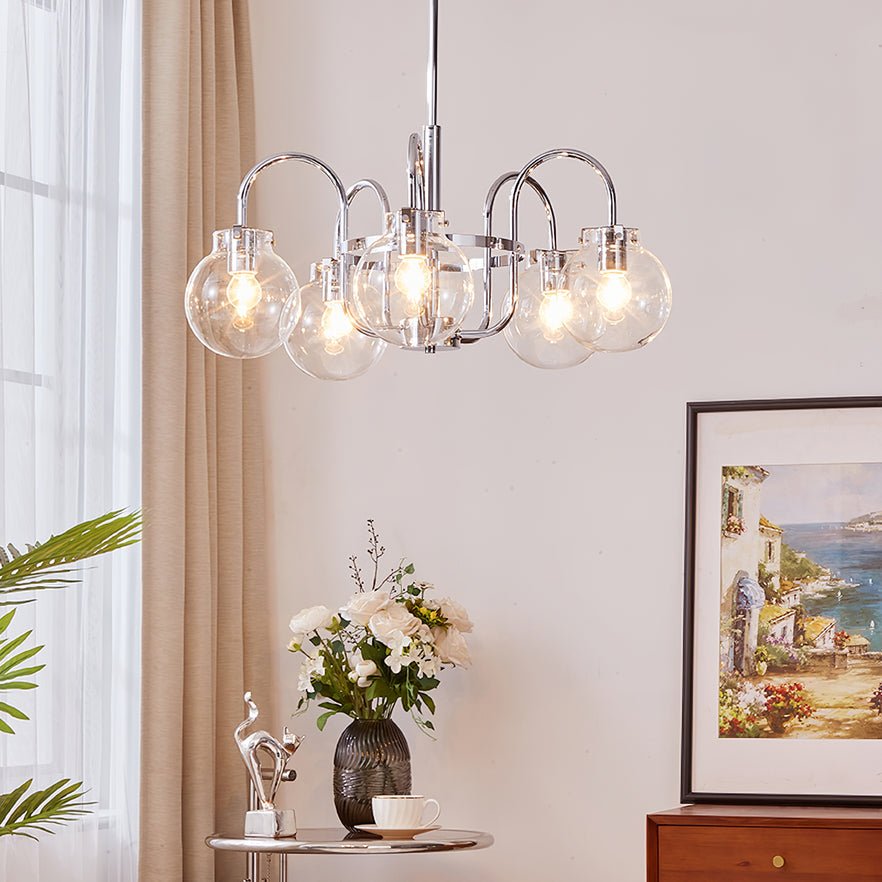 Verinyra Premium Nordic Art Glass Metal Chandelier - Lamp Outdoor