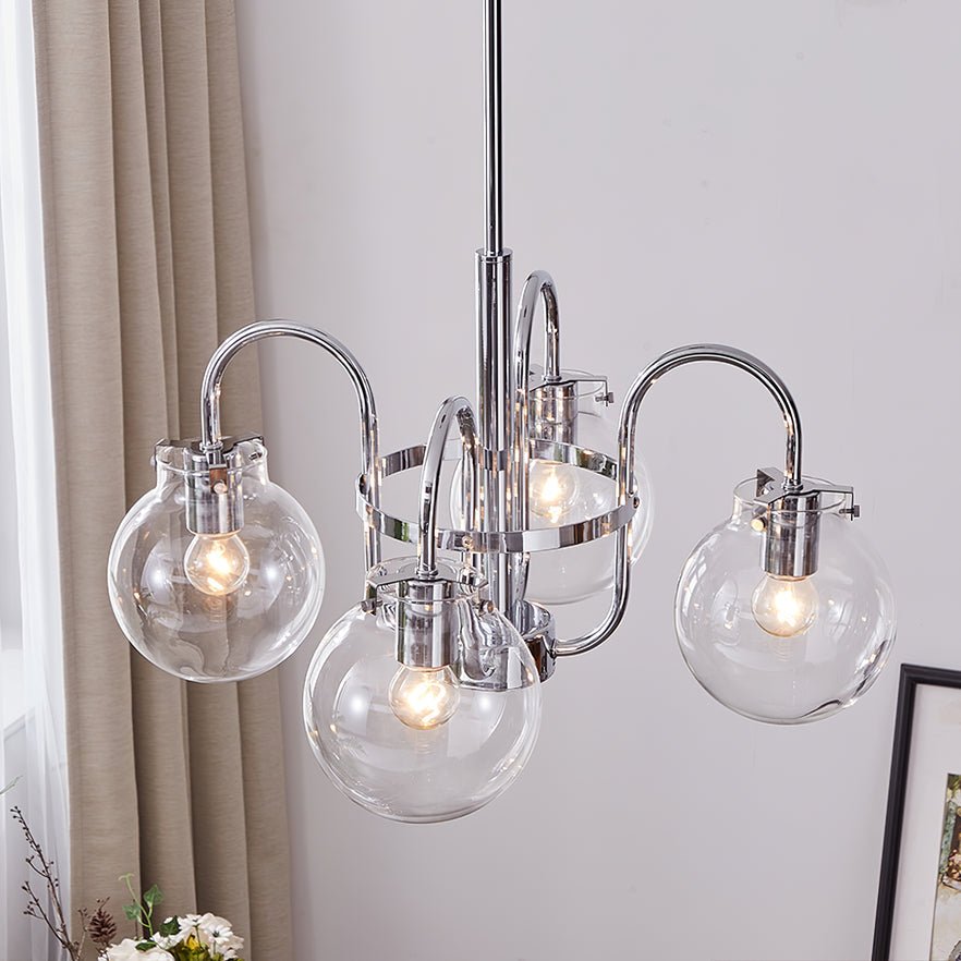 Verinyra Premium Nordic Art Glass Metal Chandelier - Lamp Outdoor