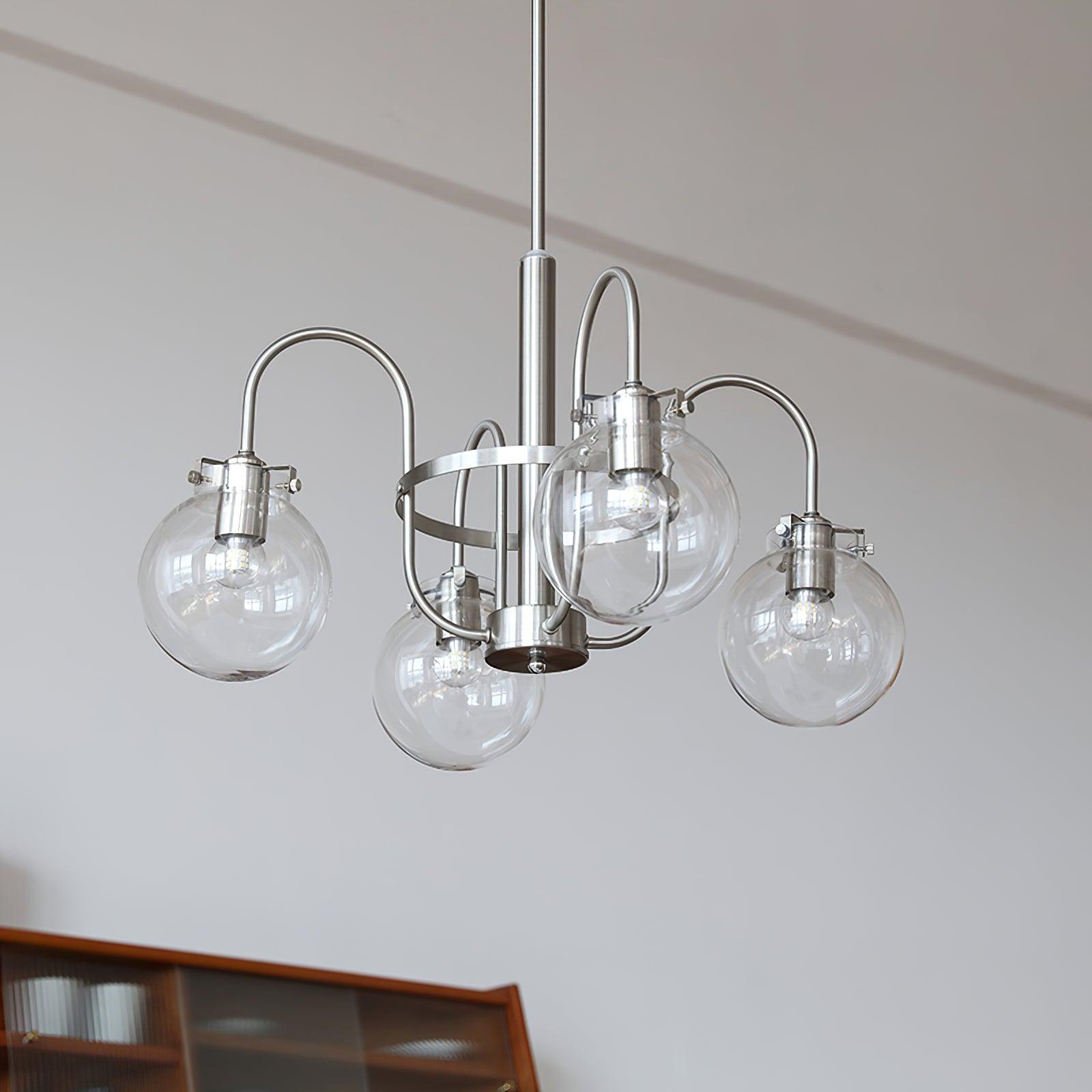 Verinyra Premium Nordic Art Glass Metal Chandelier - Lamp Outdoor