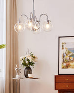 Verinyra Premium Nordic Art Glass Metal Chandelier - Lamp Outdoor