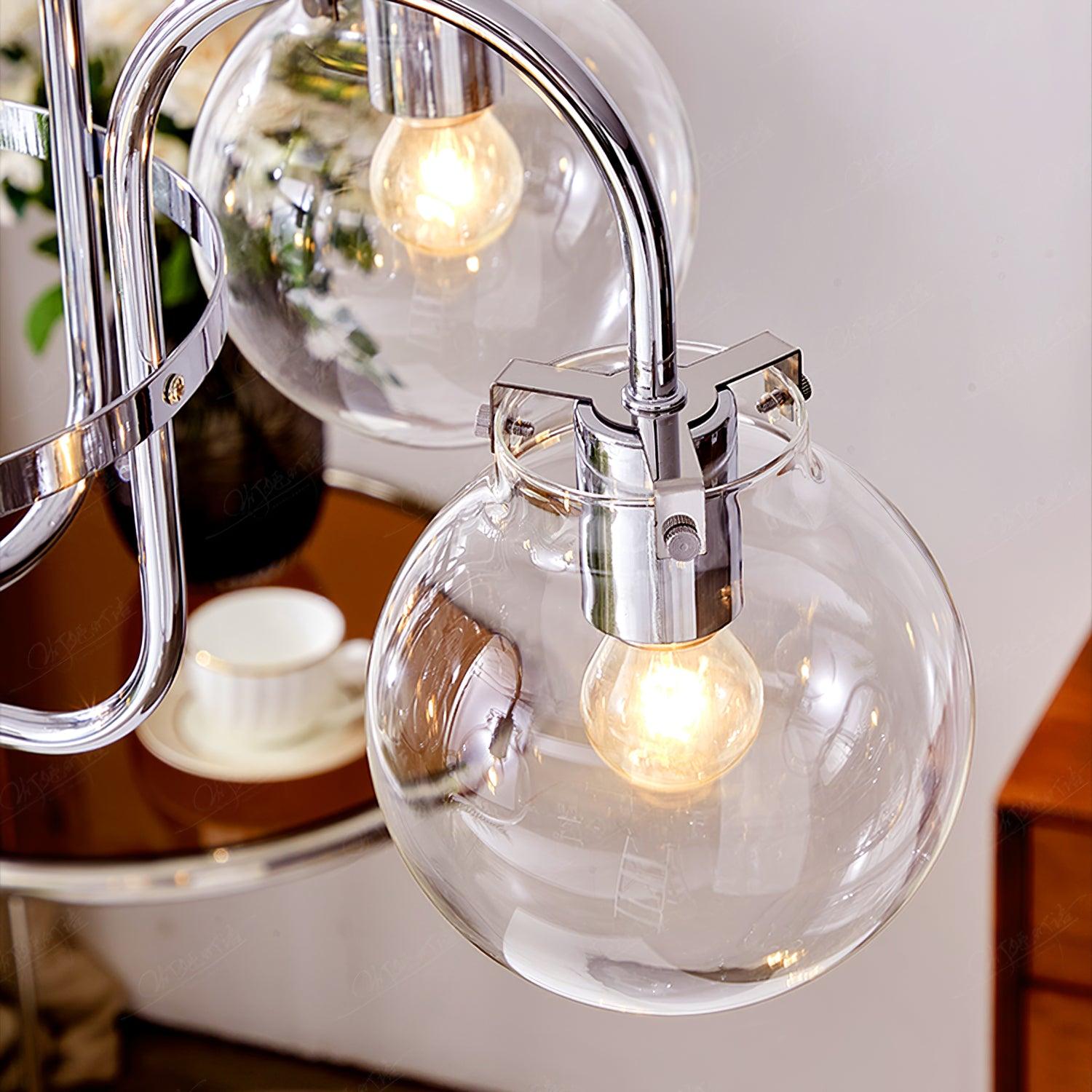 Verinyra Premium Nordic Art Glass Metal Chandelier - Lamp Outdoor