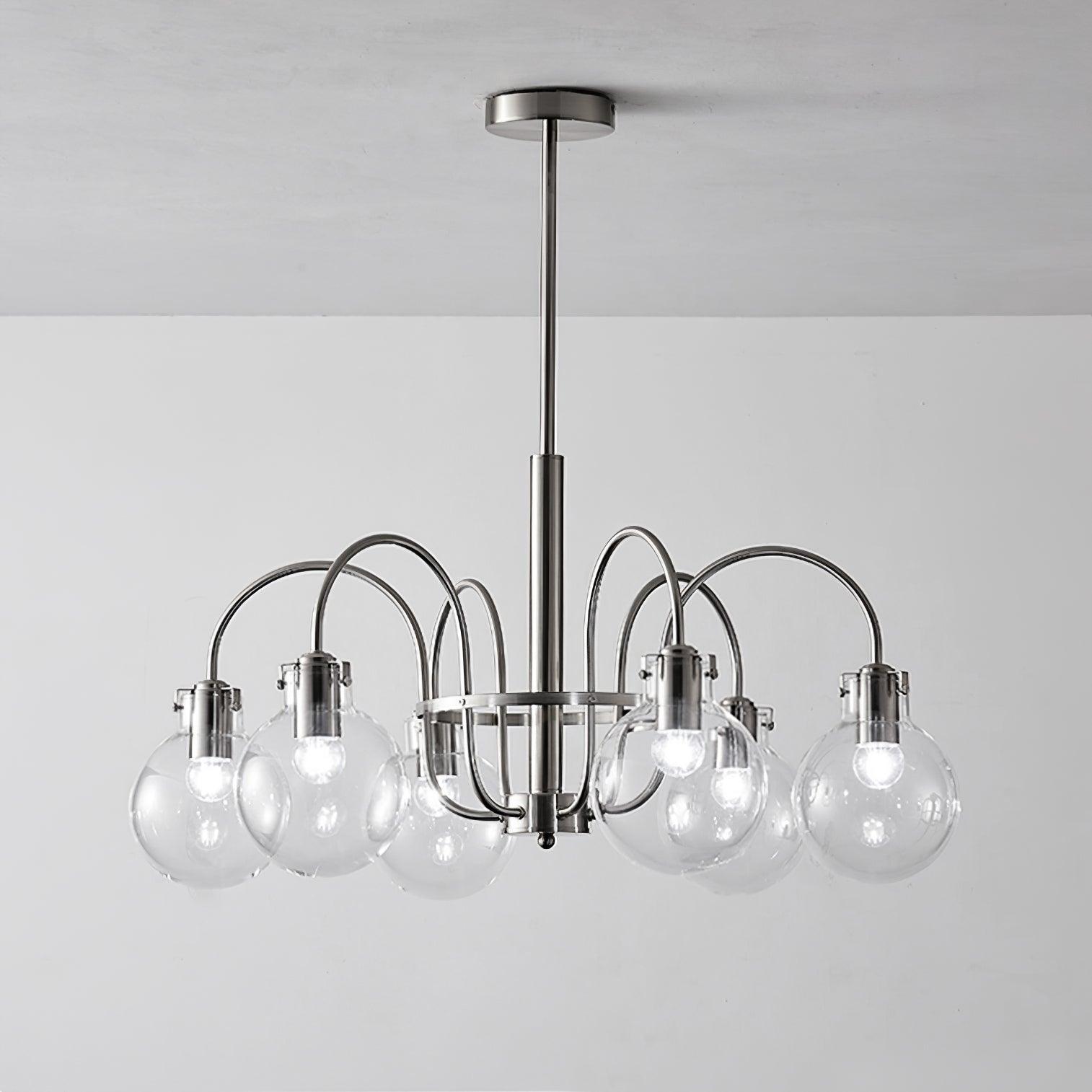 Verinyra Premium Nordic Art Glass Metal Chandelier - Lamp Outdoor