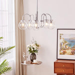 Verinyra Premium Nordic Art Glass Metal Chandelier - Lamp Outdoor