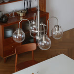 Verinyra Premium Nordic Art Glass Metal Chandelier - Lamp Outdoor