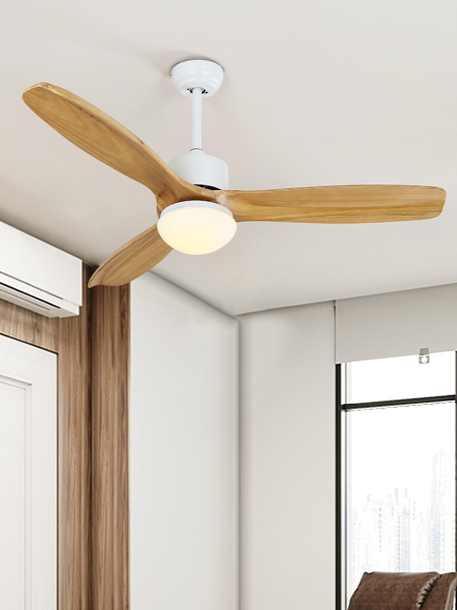 Harborough 3 Ceiling Fan Light - Lamp Outdoor