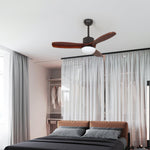 Harborough 3 Ceiling Fan Light - Lamp Outdoor