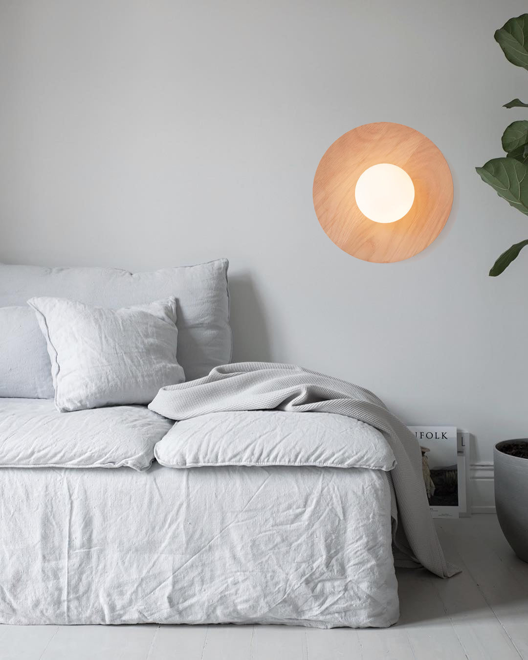 Harmonia Wooden Wall Light - Lamp Outdoor