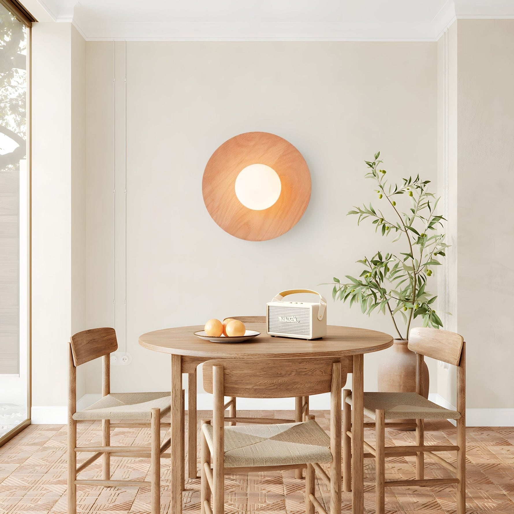 Harmonia Wooden Wall Light - Lamp Outdoor