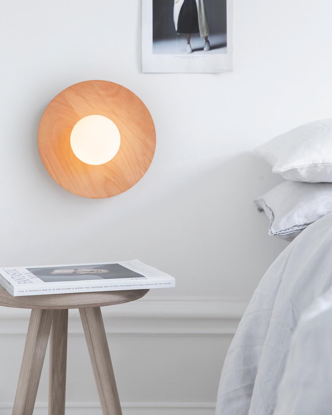 Harmonia Wooden Wall Light - Lamp Outdoor