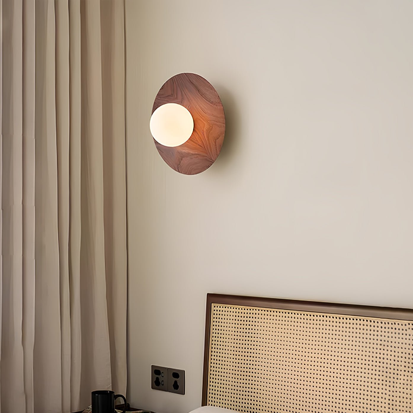 Harmonia Wooden Wall Light - Lamp Outdoor