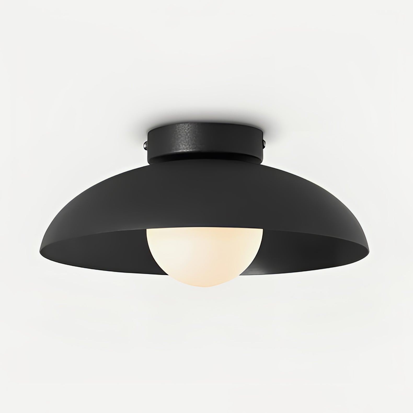 Harper Glass Dome Ceiling Lamp - Lamp Outdoor