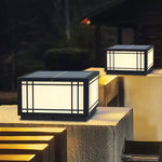 Harrison Solar Cube Outdoor Lamp - Lamp Outdoor