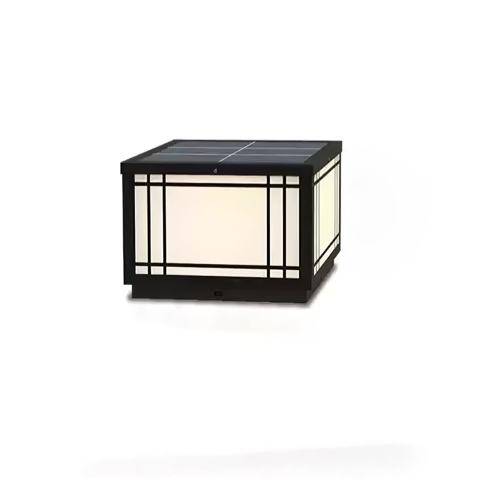 Harrison Solar Cube Outdoor Lamp - Lamp Outdoor