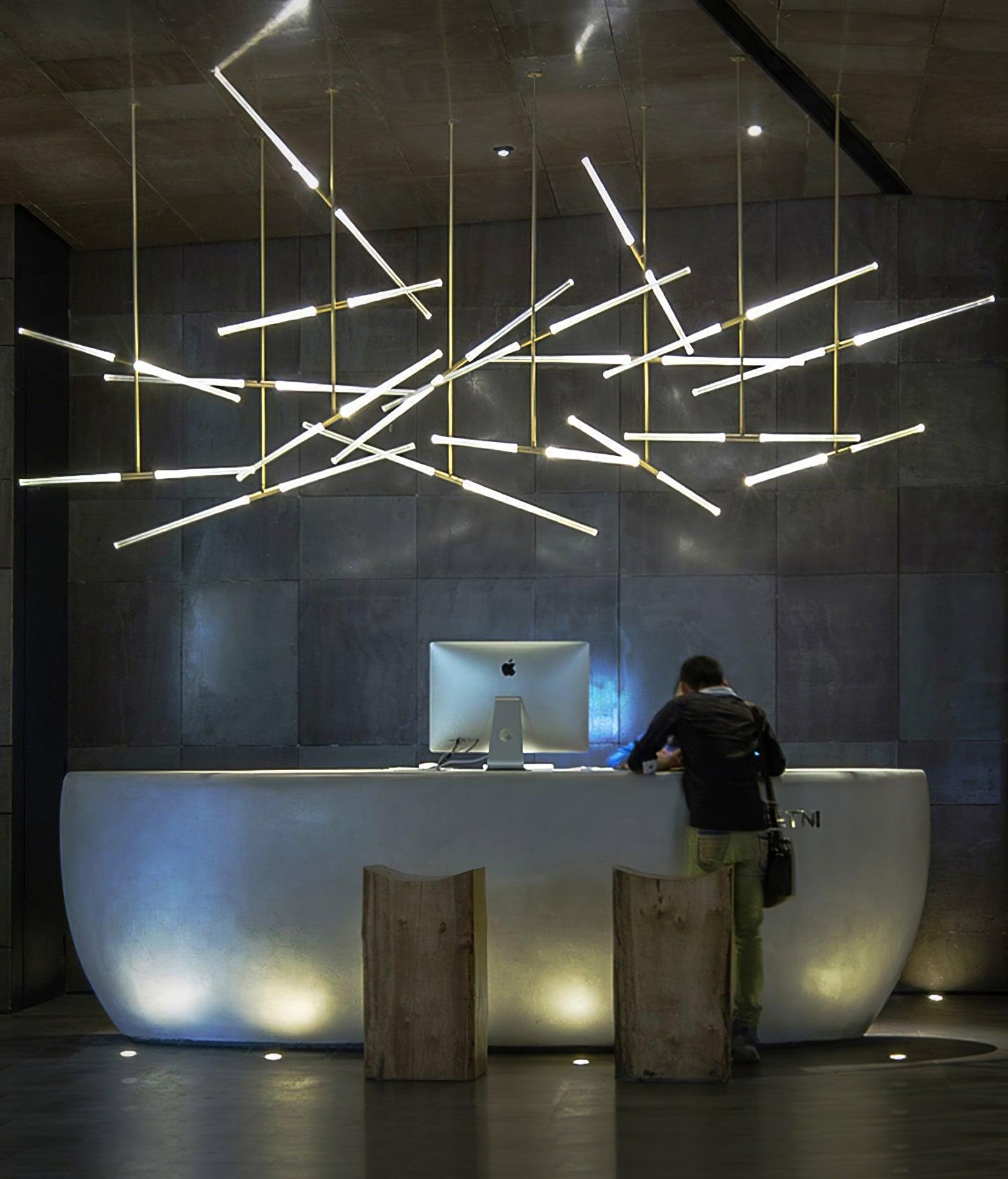 Hash Linear Suspension - Lamp Outdoor