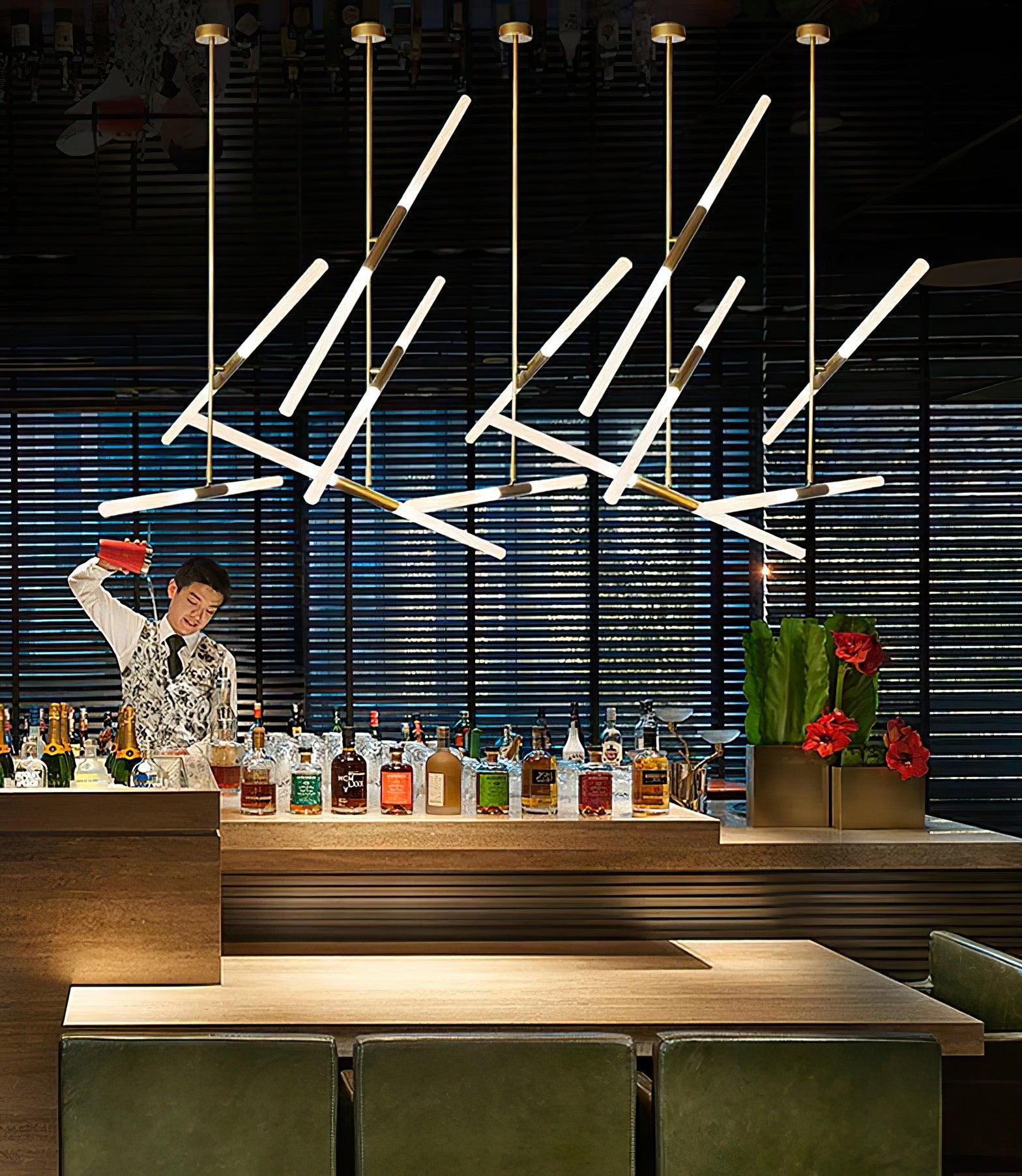 Hash Linear Suspension - Lamp Outdoor