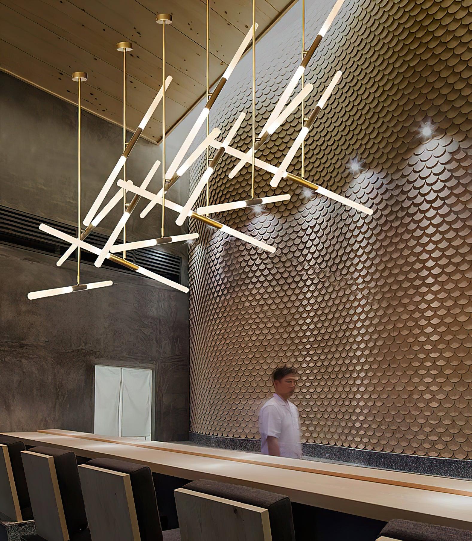 Hash Linear Suspension - Lamp Outdoor