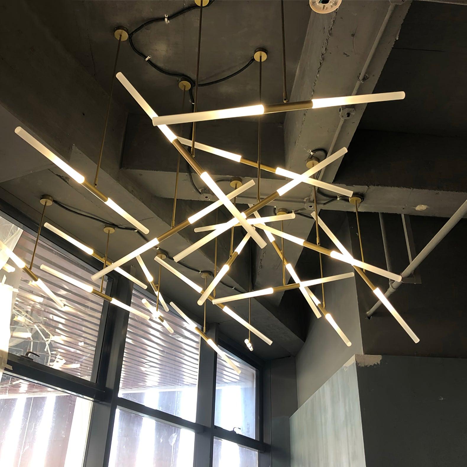 Hash Linear Suspension - Lamp Outdoor