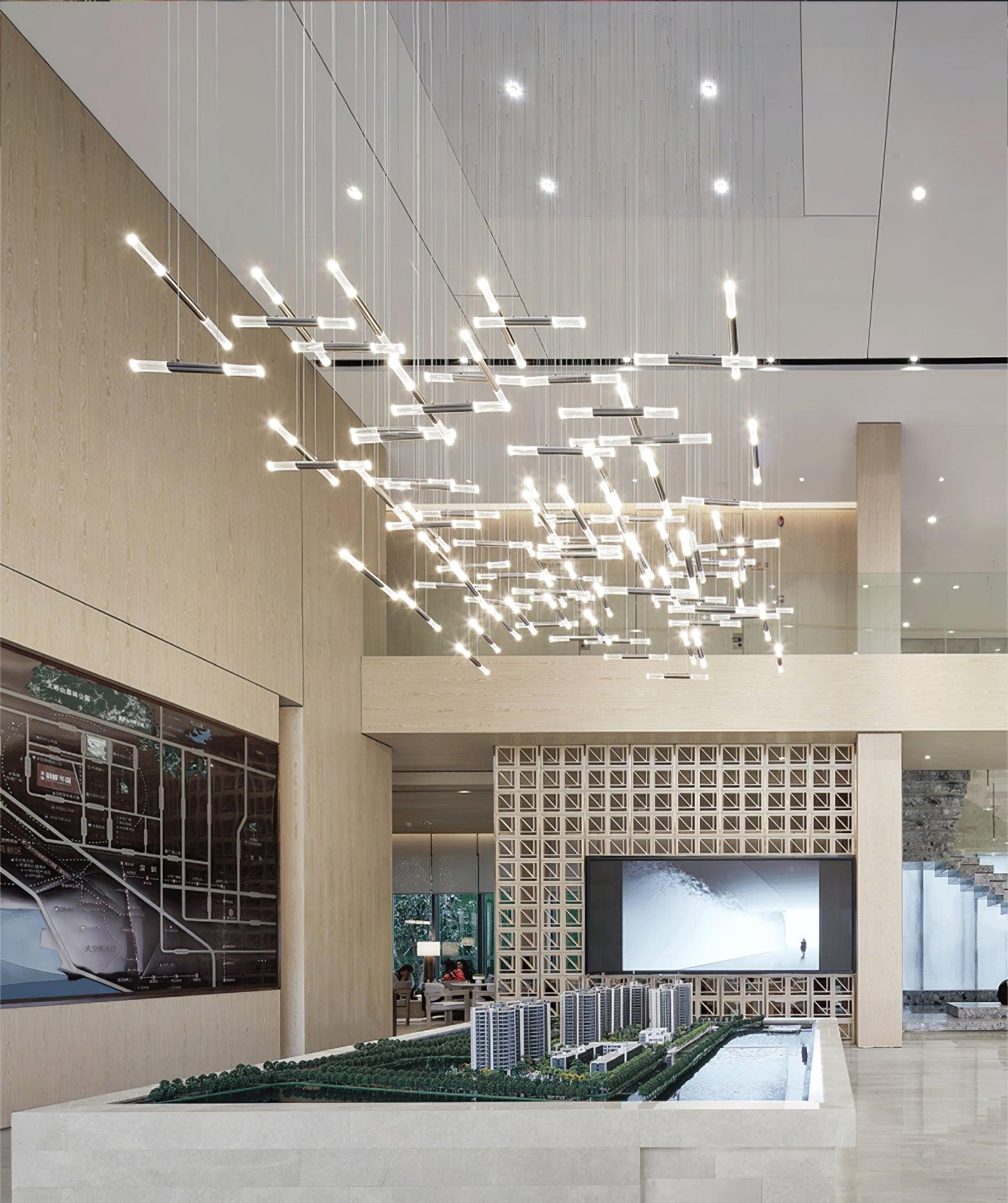 Hash Linear Suspension - Lamp Outdoor
