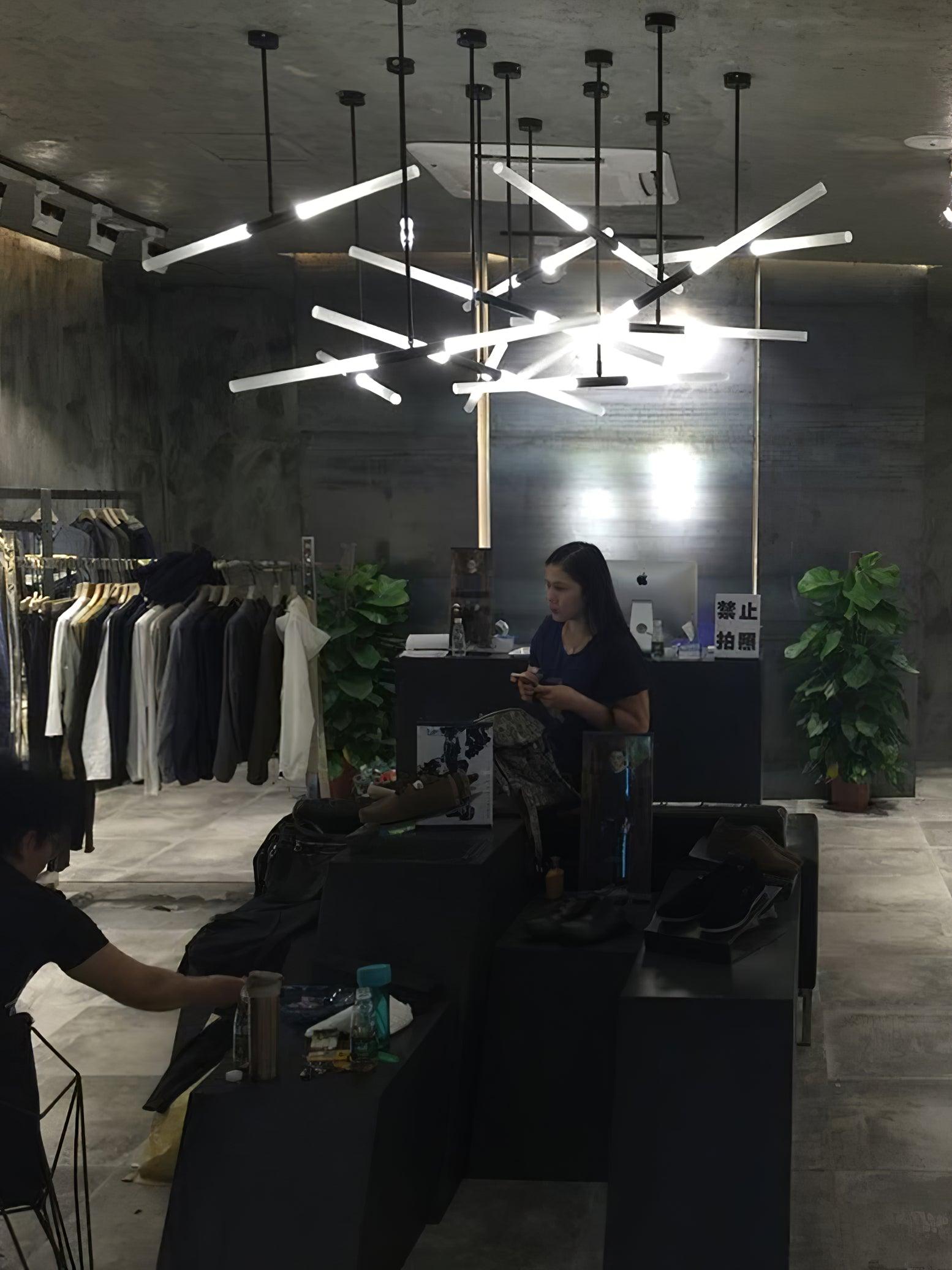 Hash Linear Suspension - Lamp Outdoor