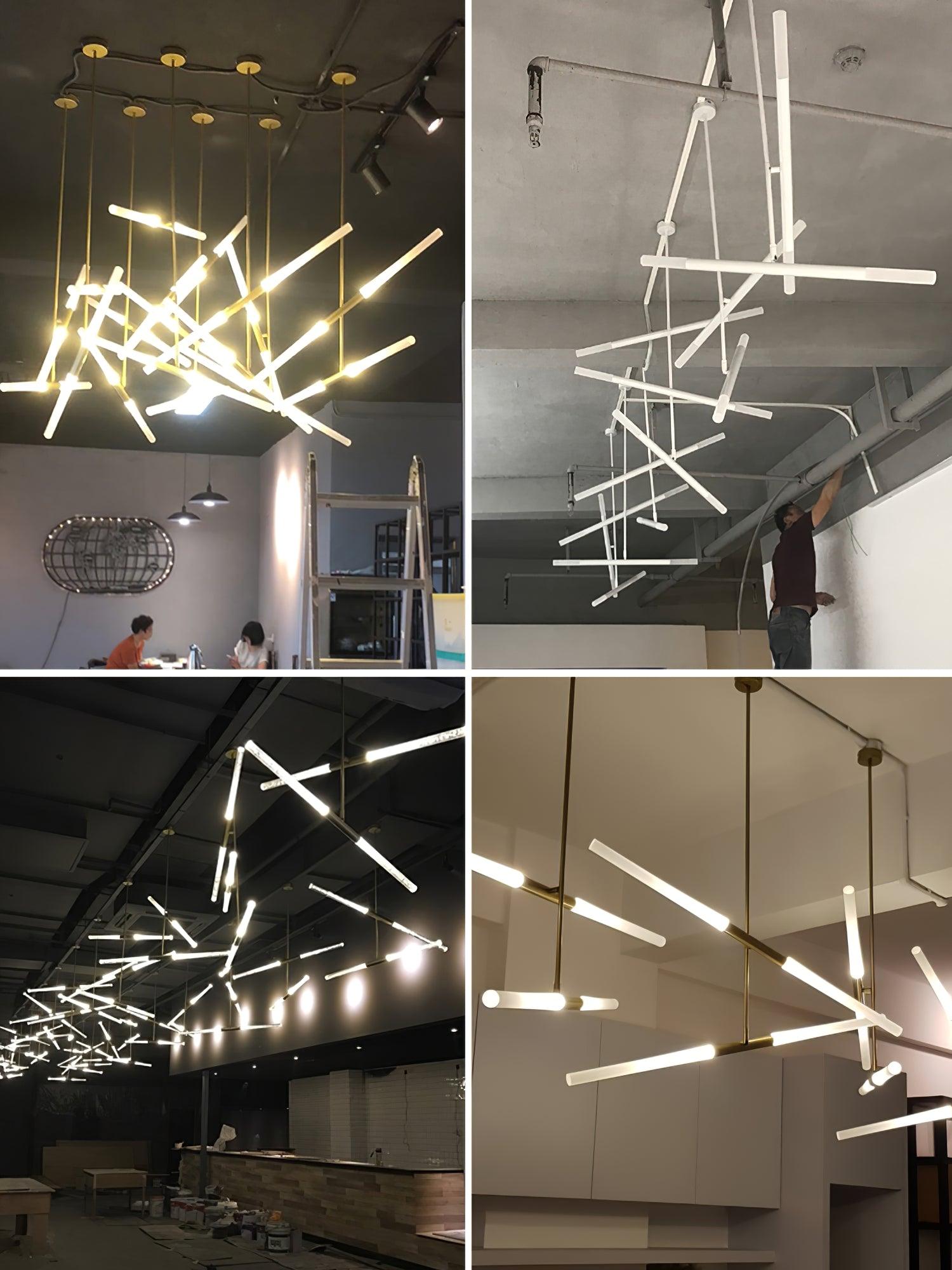 Hash Linear Suspension - Lamp Outdoor