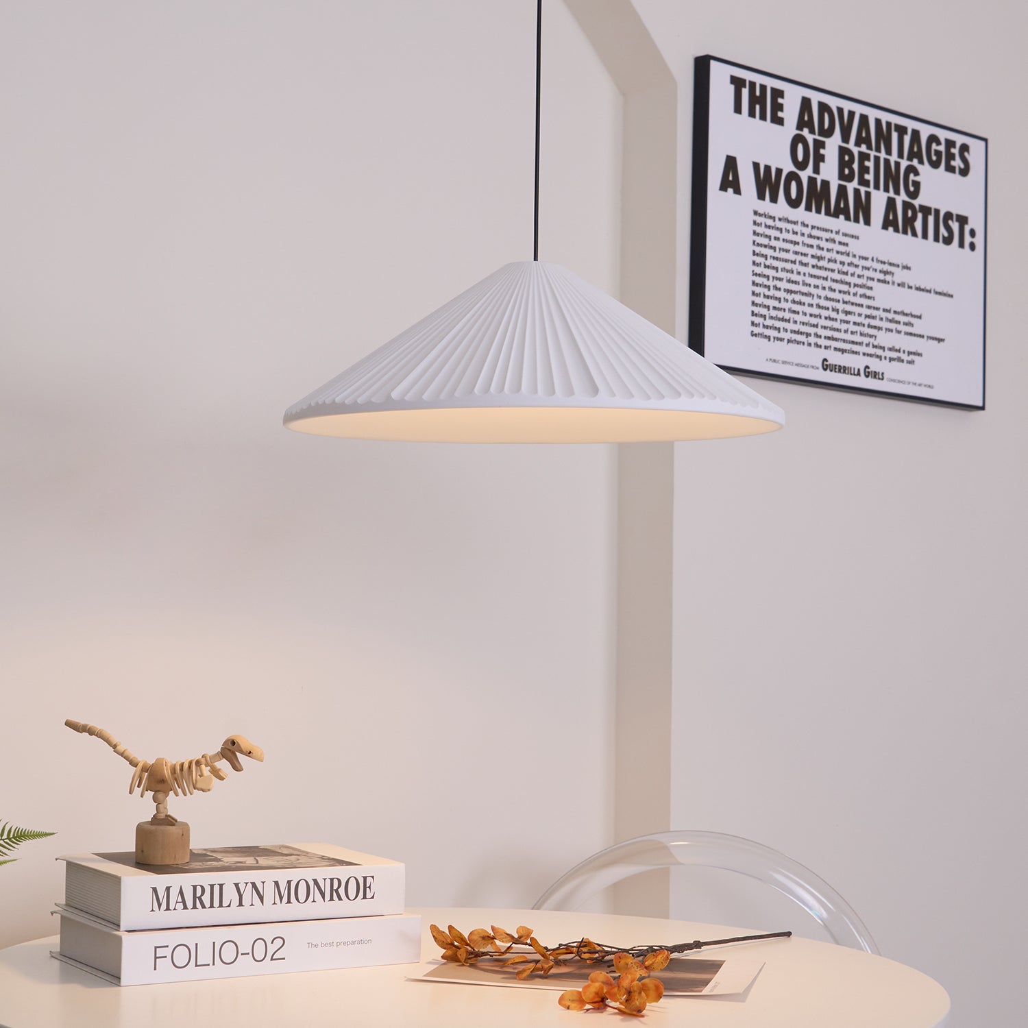 Hat Resin Pendant Lamp - Lamp Outdoor