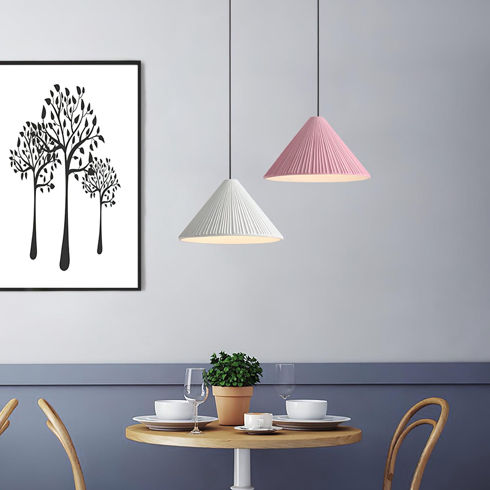 Hat Resin Pendant Lamp - Lamp Outdoor
