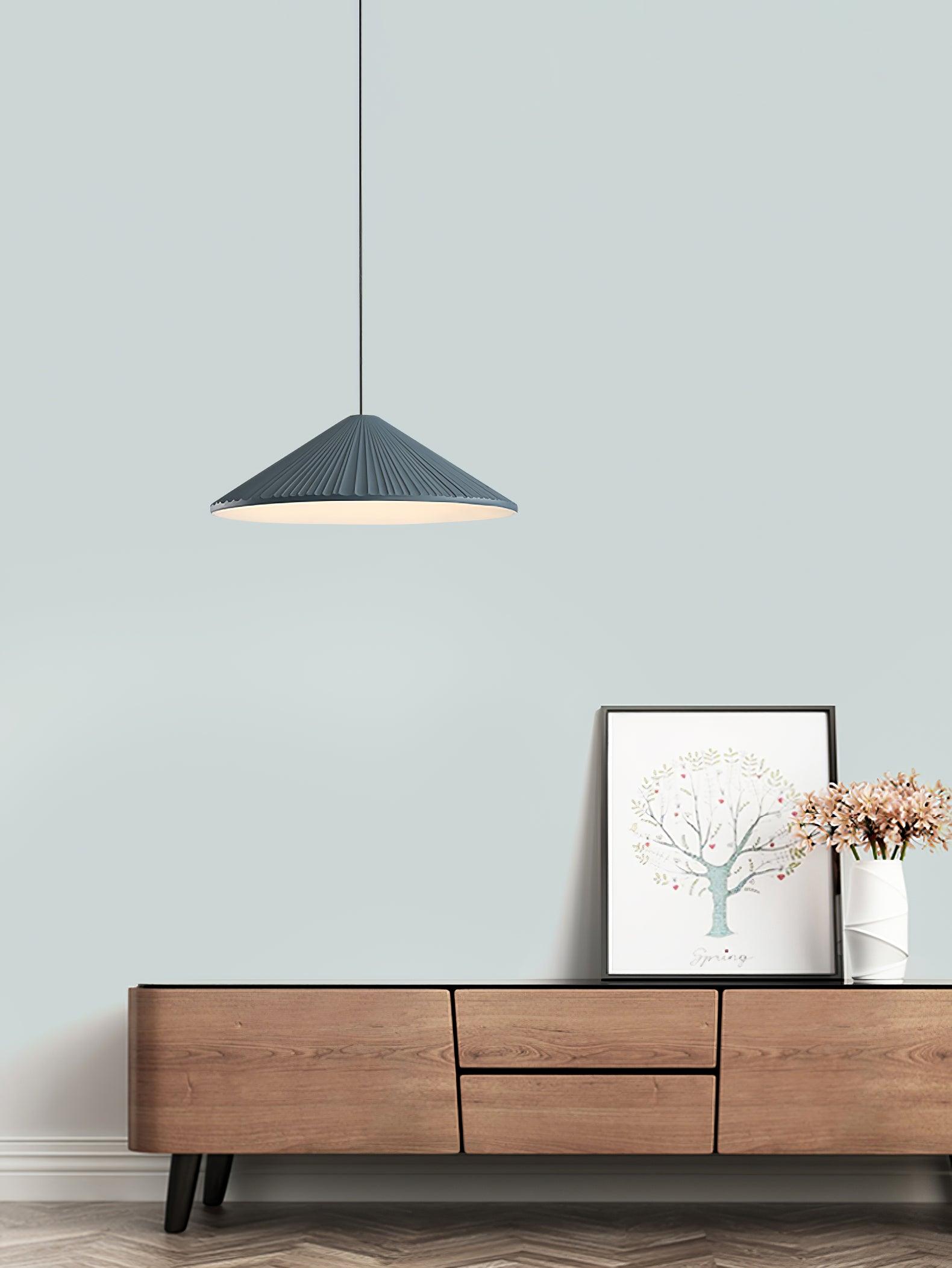 Hat Resin Pendant Lamp - Lamp Outdoor