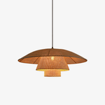 Hat Weave Rattan Pendant Lamp - Lamp Outdoor