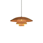 Hat Weave Rattan Pendant Lamp - Lamp Outdoor