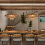 Hat Weave Rattan Pendant Lamp - Lamp Outdoor