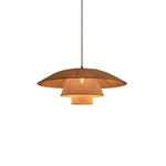 Hat Weave Rattan Pendant Lamp - Lamp Outdoor