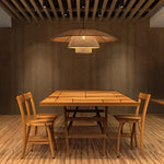 Hat Weave Rattan Pendant Lamp - Lamp Outdoor