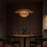 Hat Weave Rattan Pendant Lamp - Lamp Outdoor