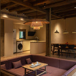 Hat Weave Rattan Pendant Lamp - Lamp Outdoor