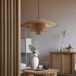 Hat Weave Rattan Pendant Lamp - Lamp Outdoor