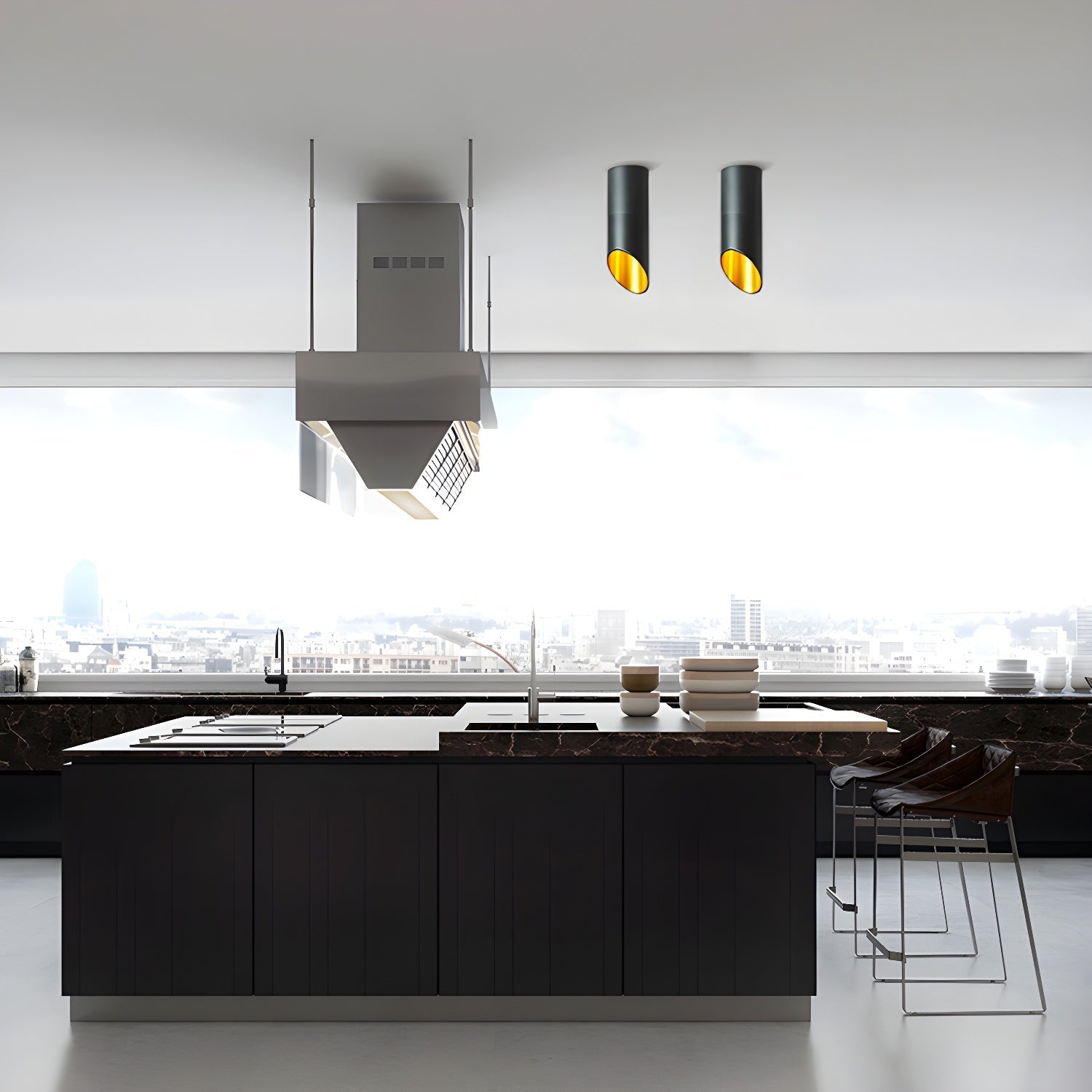 Hazel Tube Surface Downlight - Lamp Outdoor