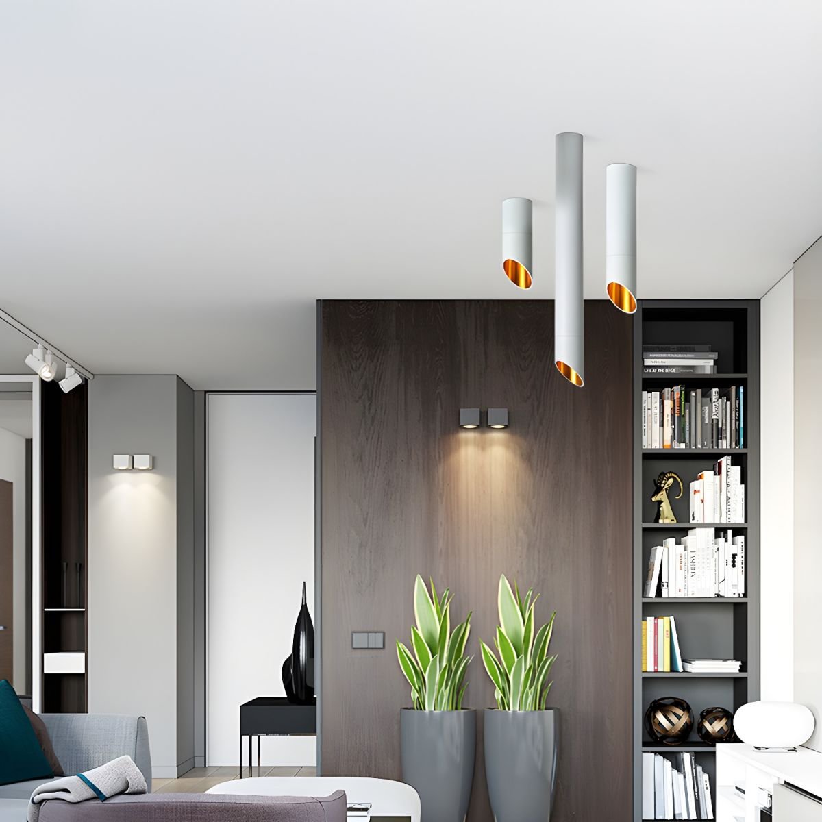Hazel Tube Surface Downlight - Lamp Outdoor