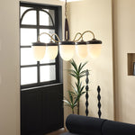 Aurora Chandelier Capsule Arm Rustic - Lamp Outdoor