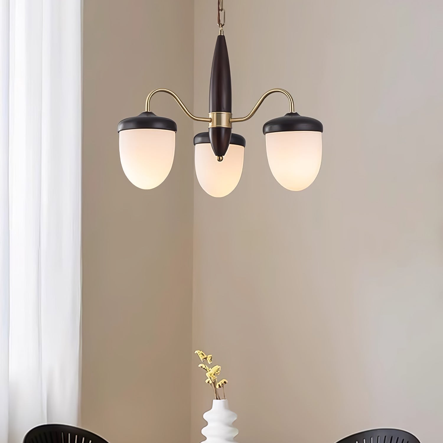 Aurora Chandelier Capsule Arm Rustic - Lamp Outdoor