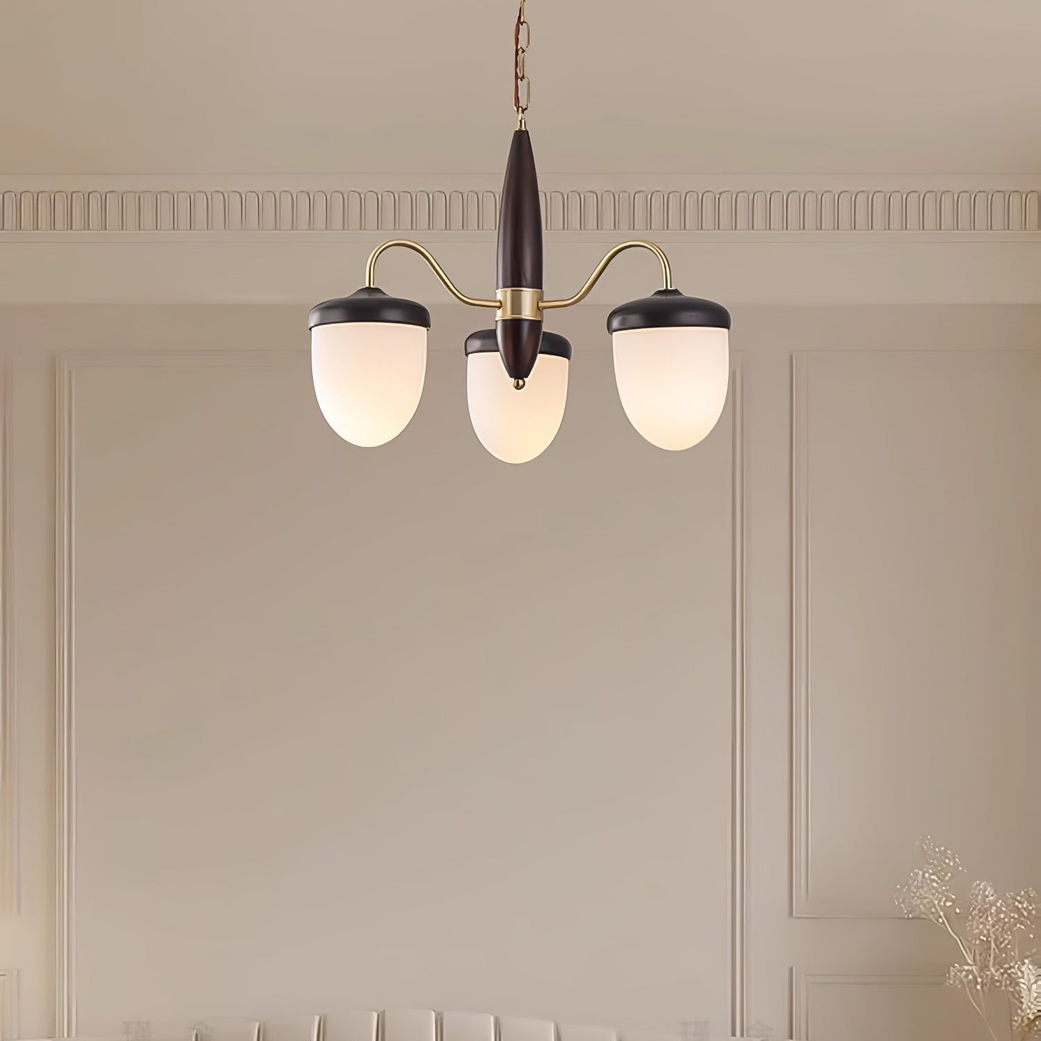 Aurora Chandelier Capsule Arm Rustic - Lamp Outdoor