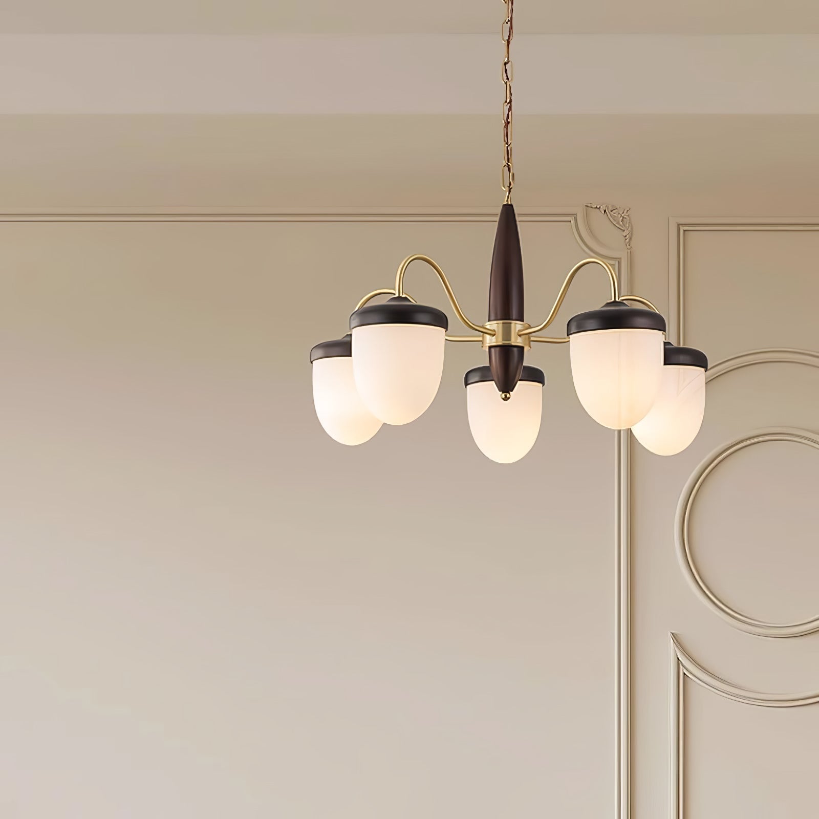 Aurora Chandelier Capsule Arm Rustic - Lamp Outdoor