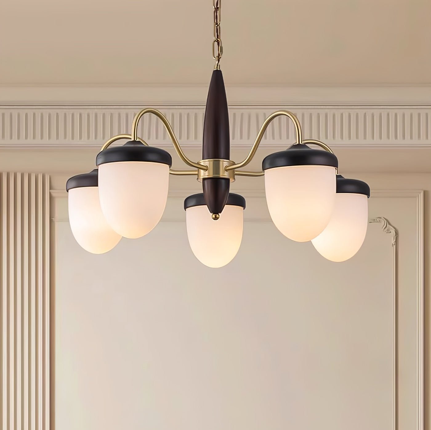 Aurora Chandelier Capsule Arm Rustic - Lamp Outdoor