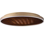 Cevynira Textured Bronze Flush Mount - Lamp Outdoor