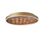 Cevynira Textured Bronze Flush Mount - Lamp Outdoor