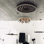 Cevynira Textured Bronze Flush Mount - Lamp Outdoor
