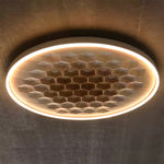 Cevynira Textured Bronze Flush Mount - Lamp Outdoor