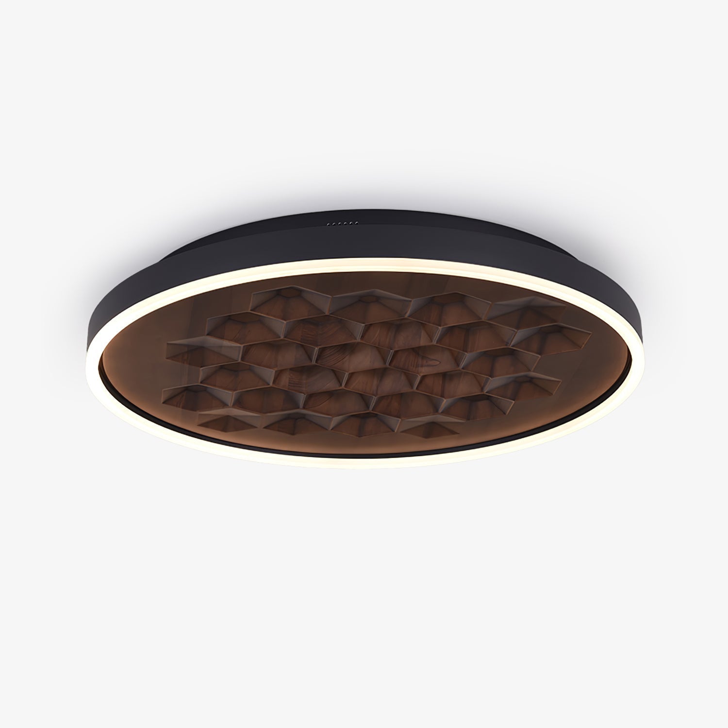 Cevynira Textured Bronze Flush Mount - Lamp Outdoor