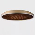 Cevynira Textured Bronze Flush Mount - Lamp Outdoor